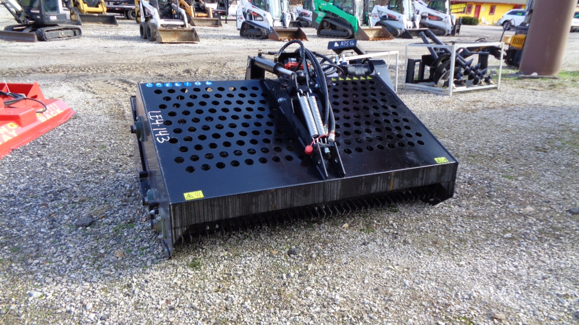 Brushcutter attachment