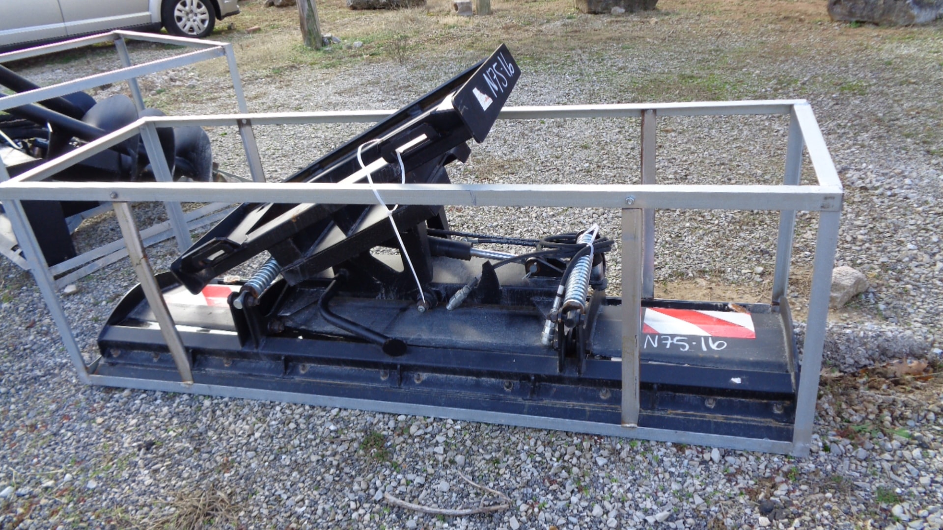 Dozer blade front view